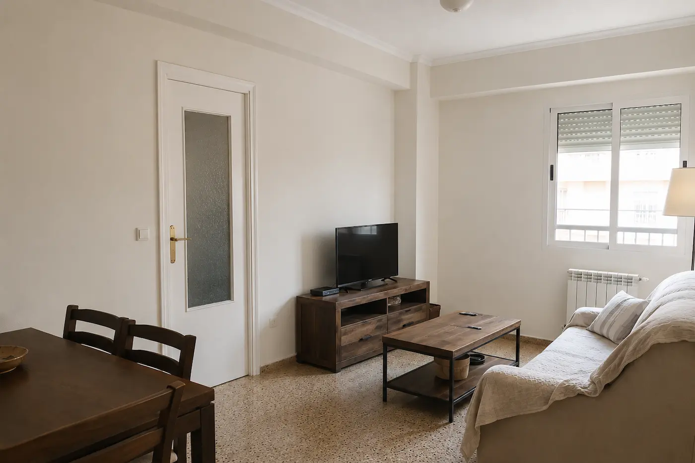 Precio quitar gotelé 2 Paredes alisadas después de quitar gotelé en piso de 90 m²